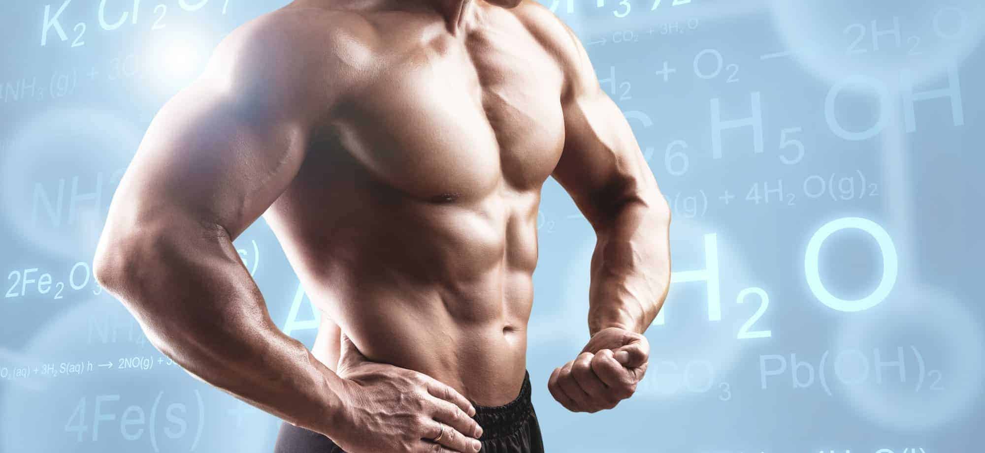 A man's body in peak physical shape as a result of TRT With Enclomiphene Protocol At Mesa TRT
